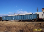 CHTT 360261 loaded with scrap steel.